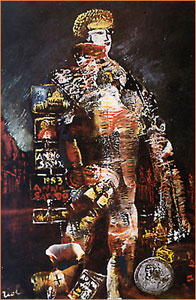 Guerriero in P.zza San Pietro © Copyright 2003 ArchiveArt. 